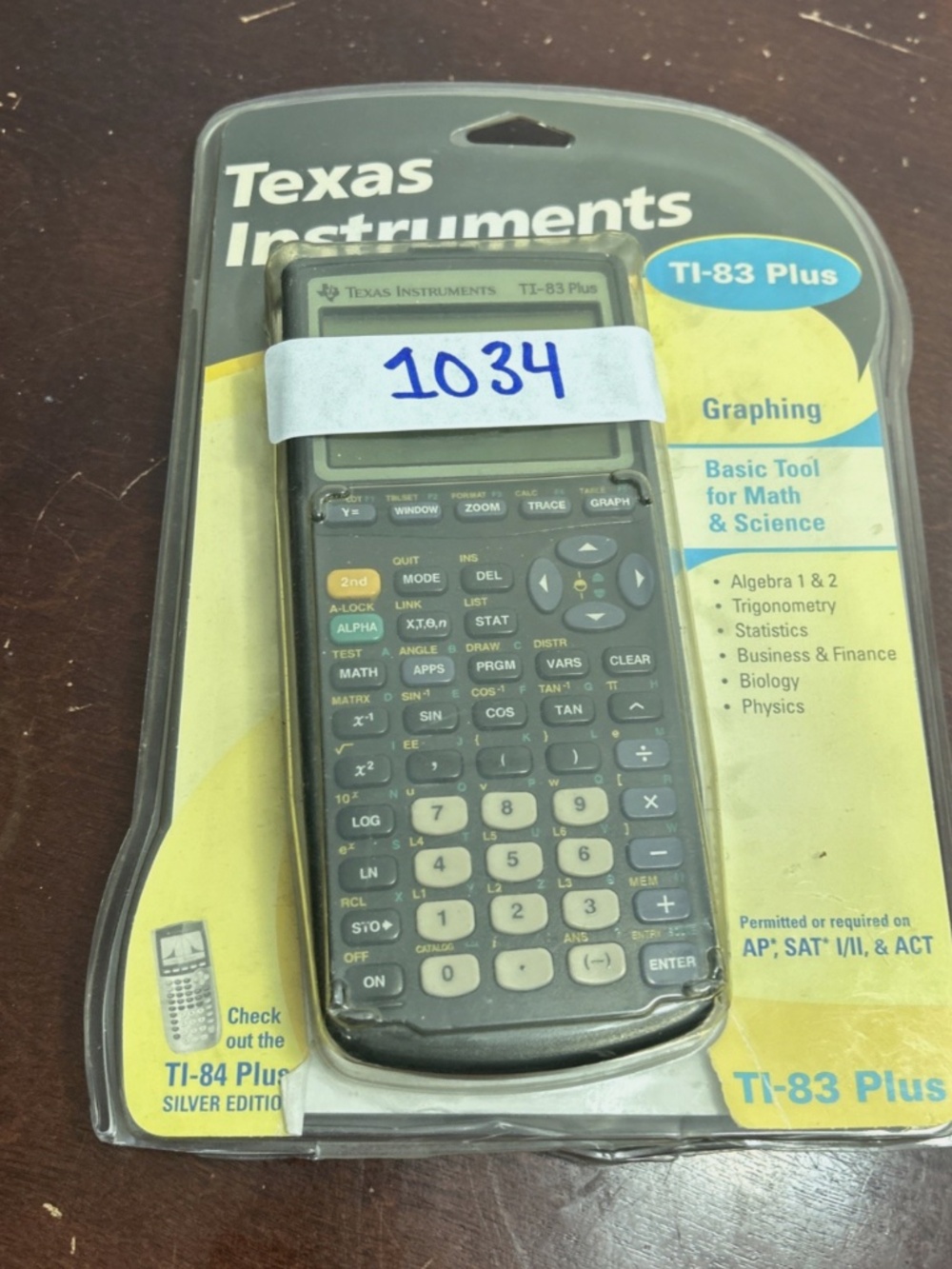 Texas Instruments TI-83 Plus Programmable Graphing Calculator (Packaging and ... - Picture 4 of 4